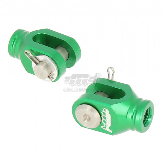 Cavallotto per asta freno posteriore Colore: Verde KAWASAKI KX 250 2002-2002