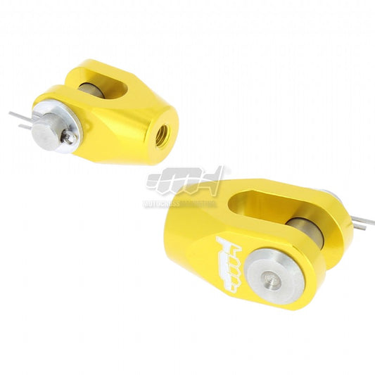 Cavallotto per asta freno posteriore Colore: Giallo SUZUKI RMZ 250 2007-2023