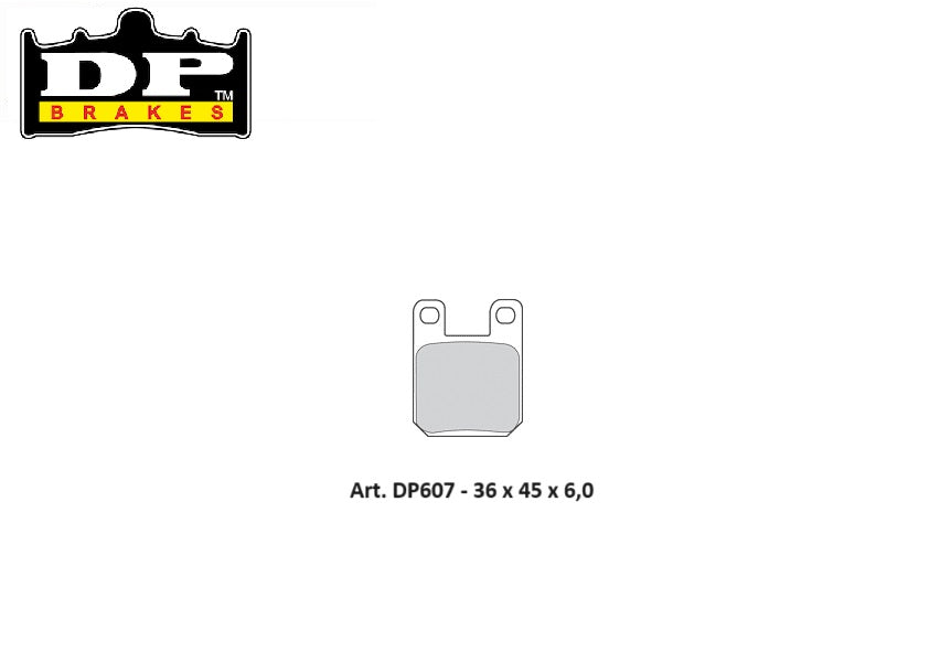 PASTIGLIE FRENO ANTERIORI DP SINTERIZZATE STD MONTESA Cota 309 1989-1989