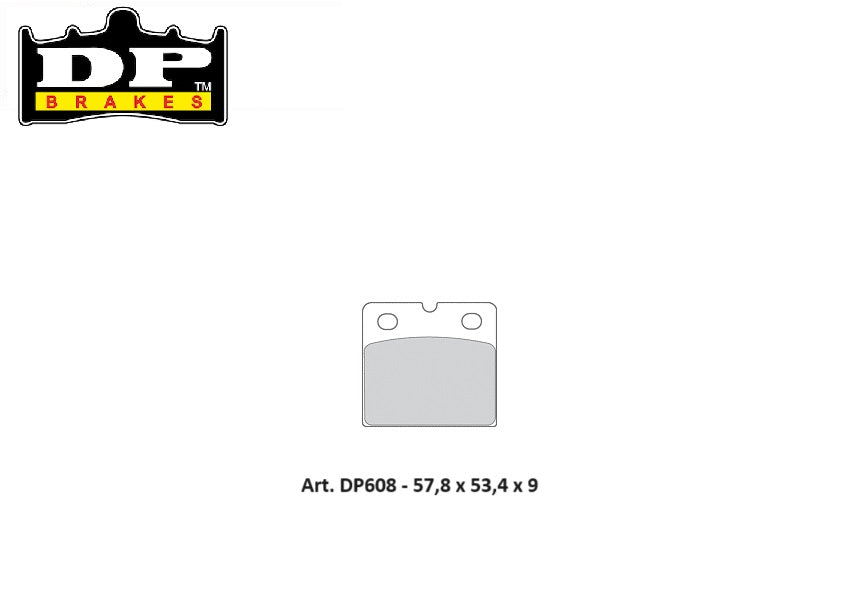 PASTIGLIE FRENO ANTERIORIPOSTERIORI DP SINTERIZZATE STD BMW K 75 S 1989-1993
