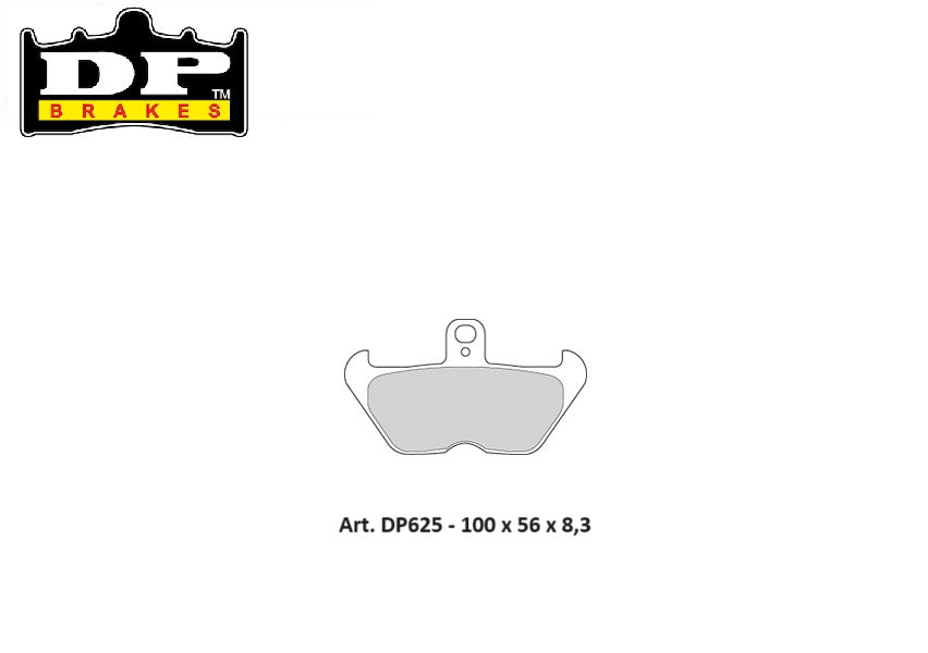 PASTIGLIE FRENO ANTERIORI DP SINTERIZZATE STD BMW K 1200 LT 1999-2000