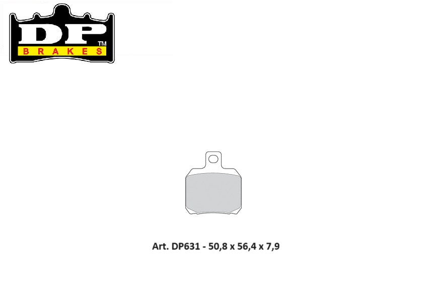 PASTIGLIE FRENO POSTERIORI DP SINTERIZZATE STD DUCATI 620 Sport 2003-2003