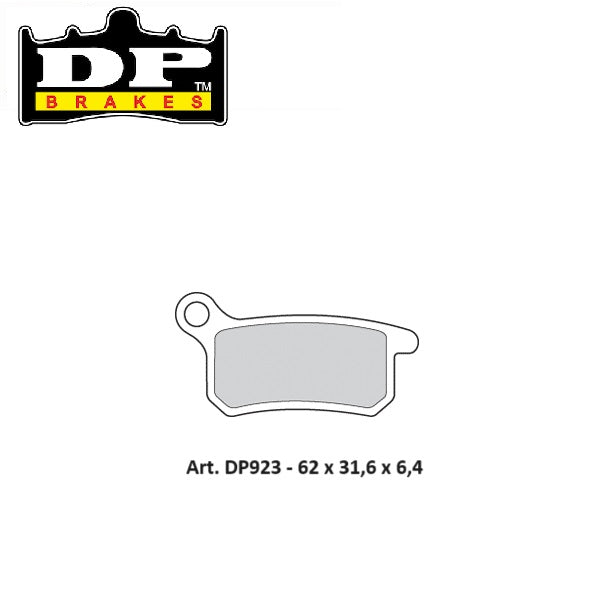 PASTIGLIE FRENO ANTERIORI/POSTERIORI DP SINTERIZZATE STD HUSQVARNA 65 TC 2017-2022
