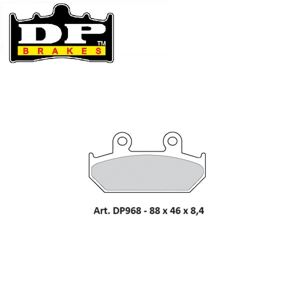 PASTIGLIE FRENO POSTERIORI DP SINTERIZZATE STD SUZUKI DL 1000 V-Strom 2014-2019