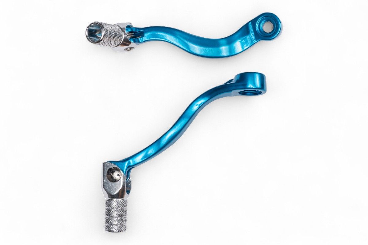 LEVA CAMBIO SNODATA ALLUMINIO FORGIATO HUSQVARNA 501 FE 2017-2023 COLORE: AZZURRO