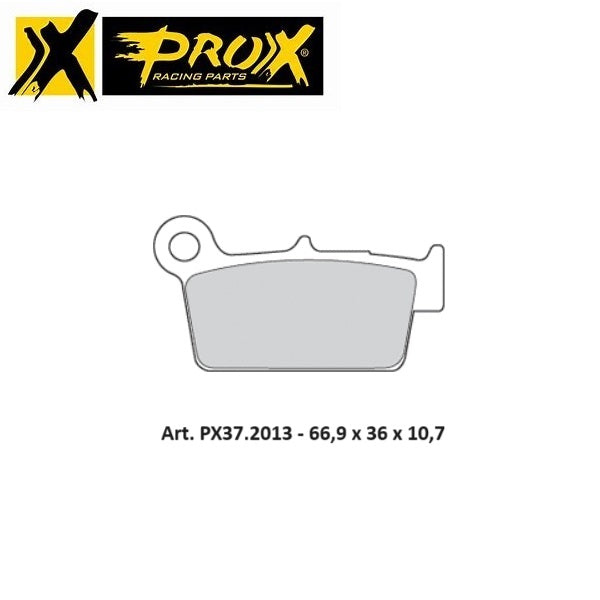 KIT PASTIGLIE FRENO PROX SINTERIZZATE POSTERIORI SUZUKI RMZ 250 2004-2023