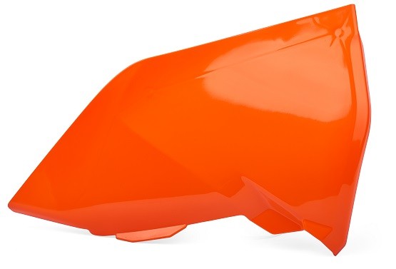 POLISPORT - COPERCHI LATERALI CASSA FILTRO KTM 125 XC-W 2017-2019 COLORE: ARANCIONE 16