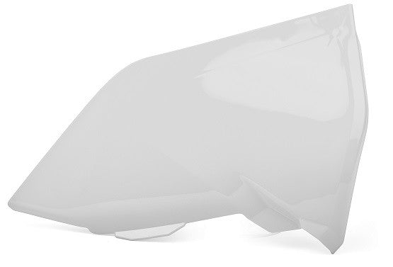 POLISPORT - COPERCHI LATERALI CASSA FILTRO KTM 250 EXC F 2017-2019 COLORE: BIANCO