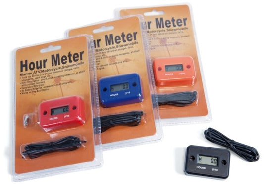 CONTAORE DIGITALE A FILO NON RESETTABILE BLU