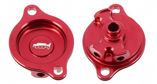 COPERCHIO FILTRO OLIO HONDA CRF 250 X 2004-2018 Rosso