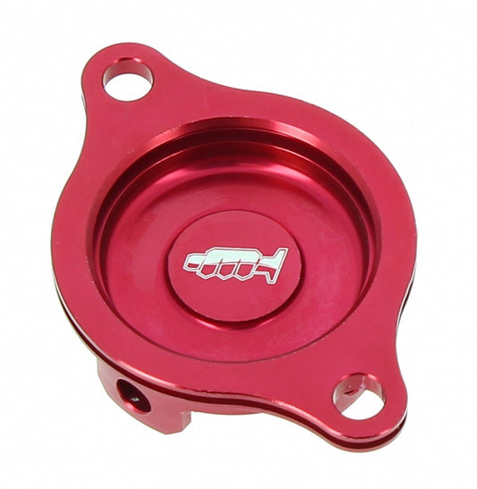 COPERCHIO FILTRO OLIO HONDA CRF 450 X 2005-2016 Rosso