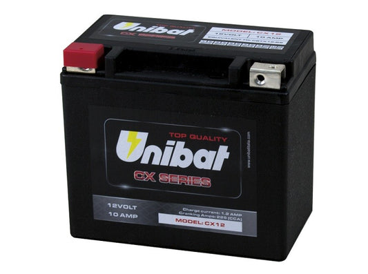 BATTERIA UNIBAT CX APRILIA SPORTCITY 125 2008-2013