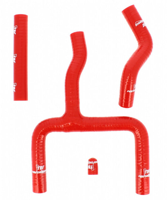 KIT MANICOTTI RADIATORE TBF PERFORMANCE BETA RR 125 2T 2018-2019 COLORE ROSSO