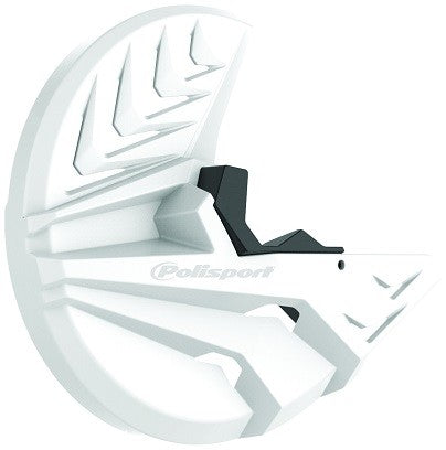 KIT PROTEZIONE DISCO FRENO ANTERIORE E PIEDINI FORCELLE POLISPORT HONDA CRF 250 R 2010-2014