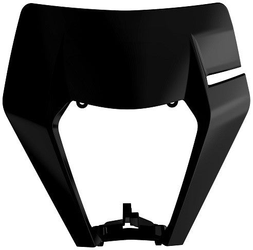 POLISPORT - MASCHERINA PORTAFARO KTM 125 XC-W 2017-2019 COLORE: NERO