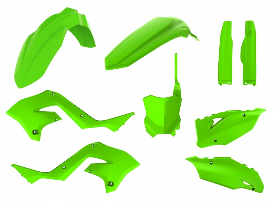 KIT PLASTICHE POLISPORT KAWASAKI KX 250 2003-2008