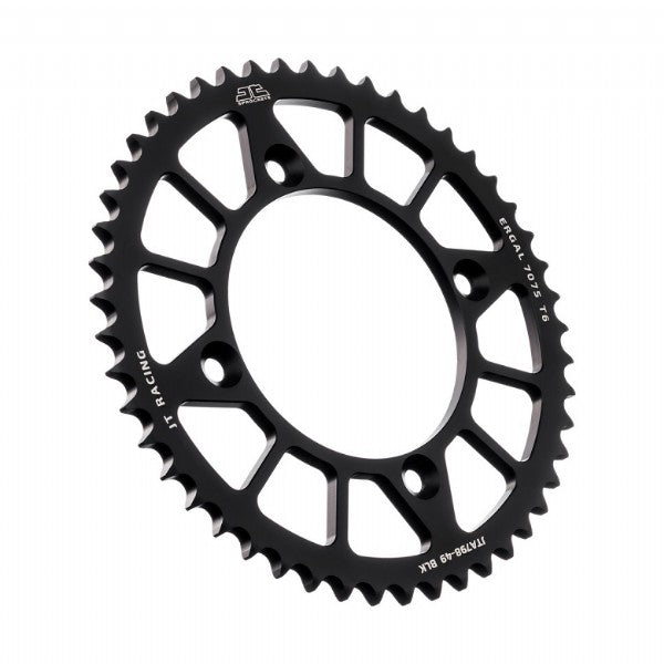 CORONA ERGAL JT RACELITE 49 denti - Colore Nero YAMAHA YZ 80 1993-2001