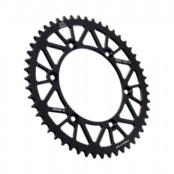 CORONA ERGAL JT RACELITE 51 denti - Colore Nero HUSQVARNA 125 WRE 1998-2013