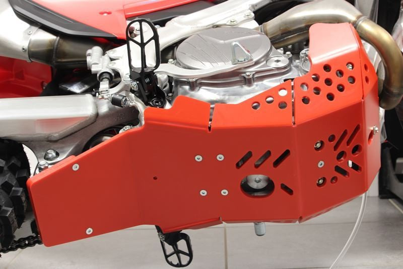 Piastra paramotore Xtrem AXP RACING 8mm con protezione leverismi HONDA CRF 450 R 2021-2023