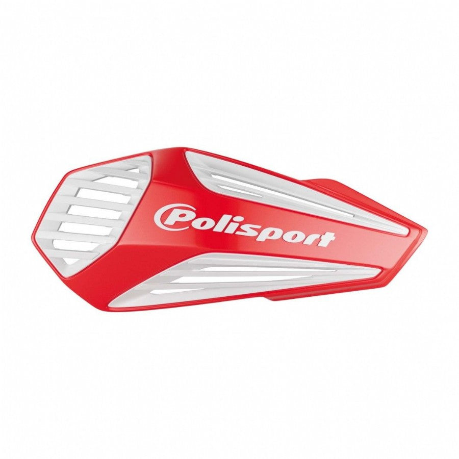 KIT PARAMANI POLISPORT MX AIR COLORE ROSSO CR04/BIANCO