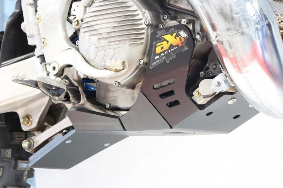 Piastra paramotore Xtrem AXP RACING 8mm con protezione leverismi TM EN 300 FI 2T 2022-2022