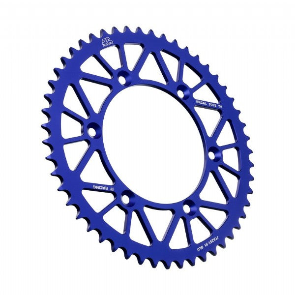 CORONA ERGAL JT RACELITE 51 denti - colore Blu YAMAHA WR 450 F 2003-2022