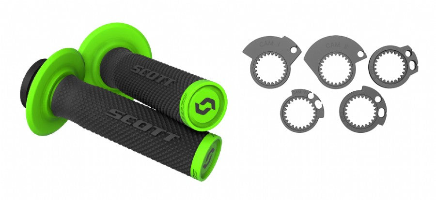 MANOPOLE LOCK ON SCOTT - SXII COLORE: NERO/VERDE