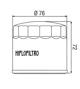 FILTRO OLIO HIFLO DUCATI 999