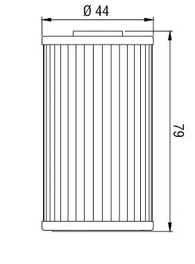 FILTRO OLIO HIFLO KYMCO Dink 125 2006-2015
