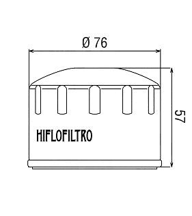 FILTRO OLIO HIFLO PEUGEOT Satelis 500 2007-2013
