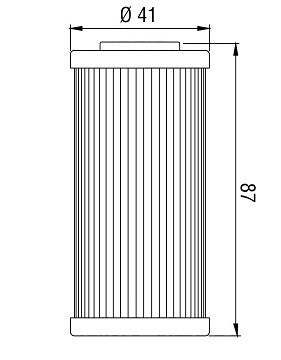 FILTRO OLIO HIFLO HUSQVARNA 449 TE 2011-2013