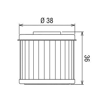 FILTRO OLIO HIFLO HUSQVARNA 310 TE 2011-2013