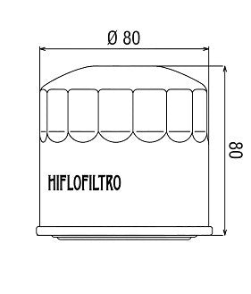 FILTRO OLIO HIFLO KAWASAKI VN 750 Vulcan 1986-1998