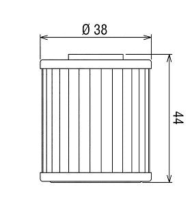 FILTRO OLIO HIFLO SUZUKI RMZ 250 2004-2023