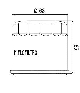 FILTRO OLIO HIFLO SUZUKI DL 1000 V-Strom 2002-2010