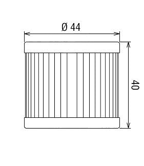 FILTRO OLIO HIFLO SUZUKI Burgman 150 UH 2002-2009