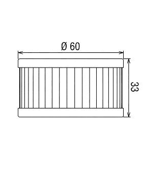 FILTRO OLIO HIFLO SUZUKI Marauder 250 2004-2010