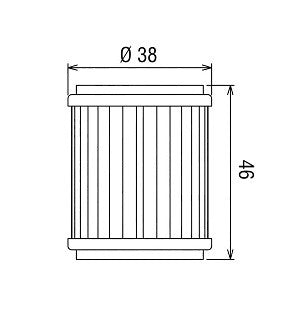 FILTRO OLIO HIFLO YAMAHA YZ 450 F 2009-2022