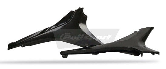 POLISPORT - COPERCHI LATERALI CASSA FILTRO HONDA CRF 250 R 2010-2013 COLORE: NERO