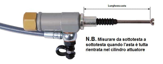 CILINDRO ATTUATORE POMPA FRIZIONE MAGURA YAMAHA YZ 450 F 2020-2021