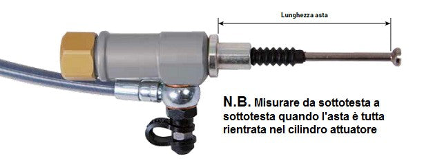 CILINDRO ATTUATORE POMPA FRIZIONE MAGURA HONDA CR 500 1984-2004