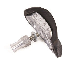 FERMACOPERTONE IN ALLUMINIO E GOMMA PER CANALE 1.85