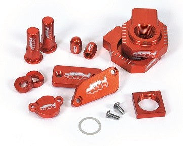 KIT PARTI ANODIZZATE KTM 85 SX 2003-2012 Colore: Arancione