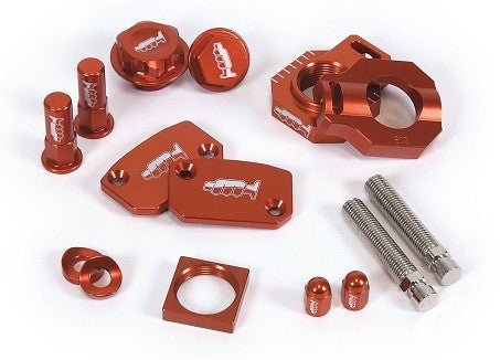 KIT PARTI ANODIZZATE KTM 350 SX F 2013-2013 Colore: Arancione
