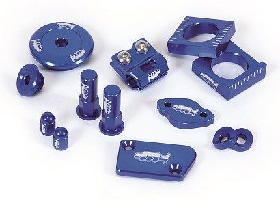 KIT PARTI ANODIZZATE YAMAHA YZ 250 F 2014-2022 Colore: Blu