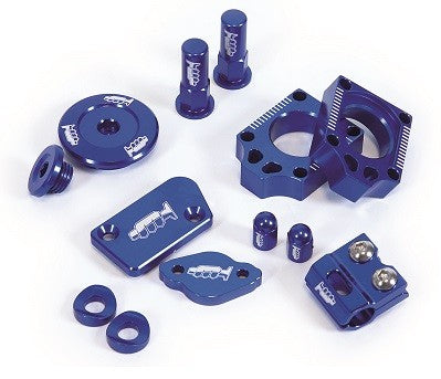 KIT PARTI ANODIZZATE YAMAHA YZ 250 F 2009-2013 Colore: Blu