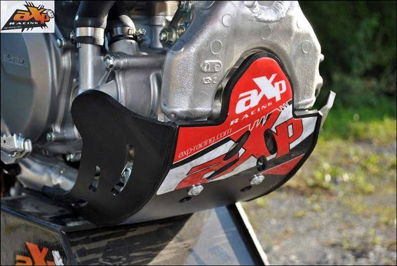 Piastra paramotore AXP RACING 6mm HONDA CRF 450 R 2009-2016