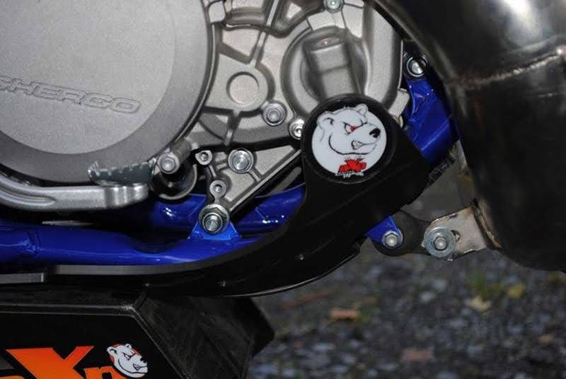 Piastra paramotore AXP RACING 6mm SHERCO 250 SE-R 2014-2022