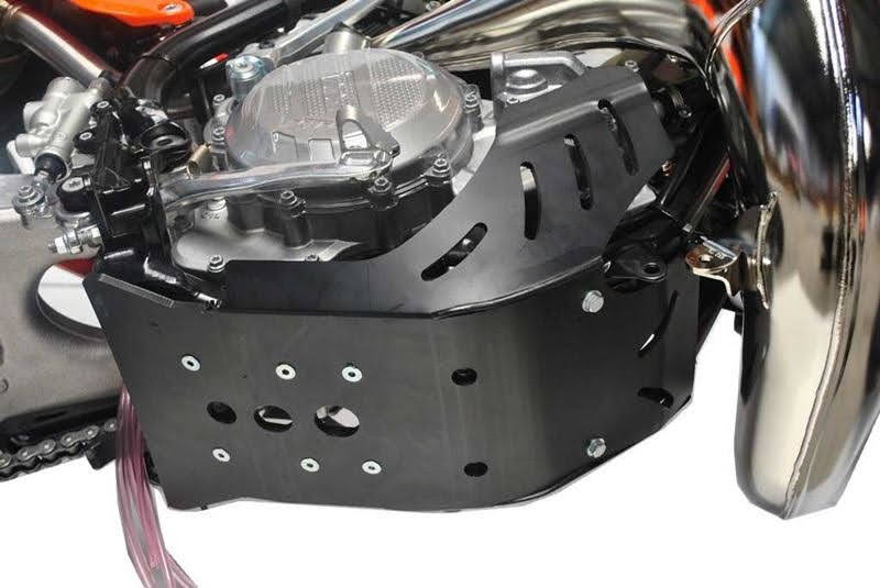 Piastra paramotore AXP RACING 6mm GAS GAS EC 250 2021-2023