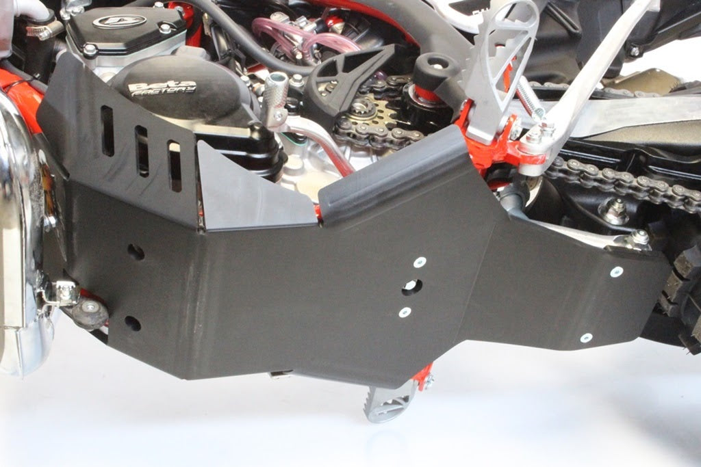 Piastra paramotore Xtrem AXP RACING 8mm con protezione leverismi BETA Xtrainer 300 2015-2022